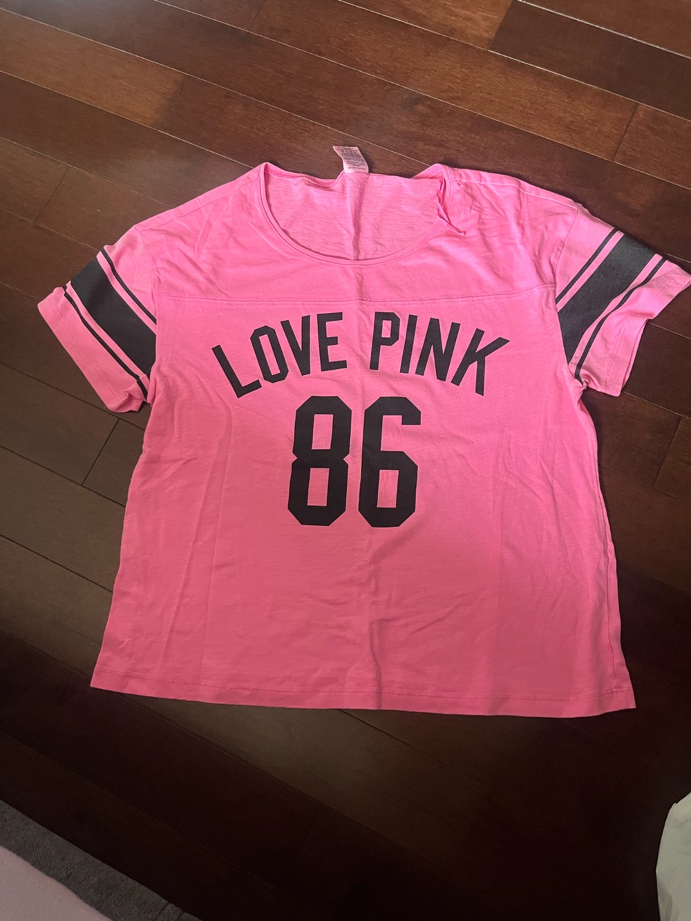 PINK Victoria's Secret' Pink 'Love Pink 86' Graphic Tee